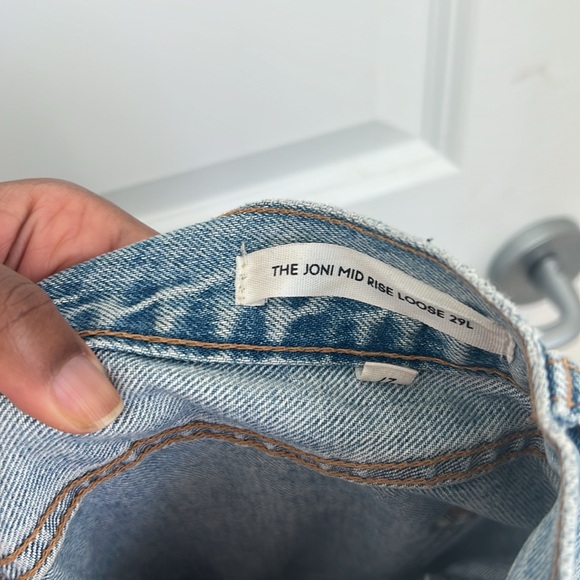 Denim Forum - The Joni Mid Rise Loose 29L - size 27 - Picture 4 of 11